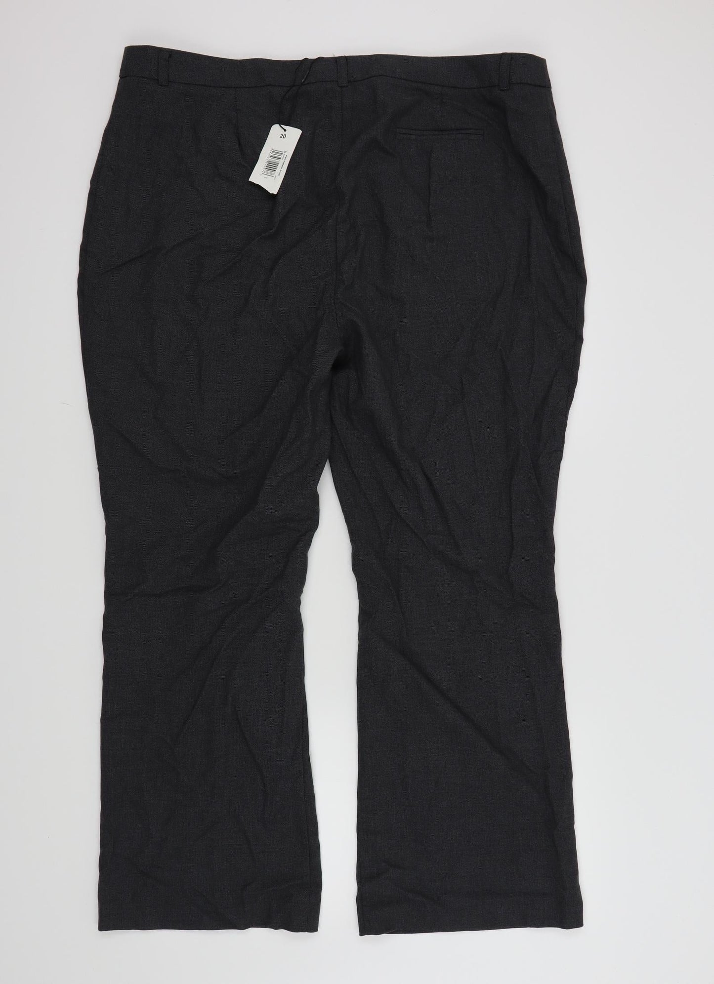 Womens UK Size 20 in Soon Regular Fit  Grey Trousers