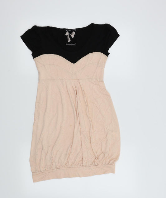 Atmosphere Womens Pink Colourblock  A-Line  Size 10