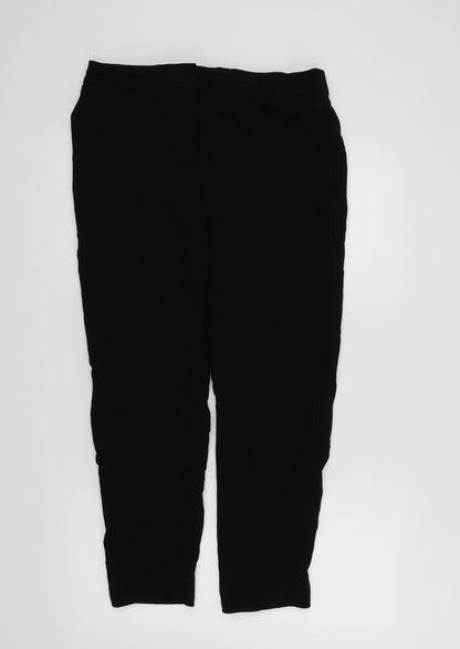Mango Womens Black   Trousers  Size L L29 in