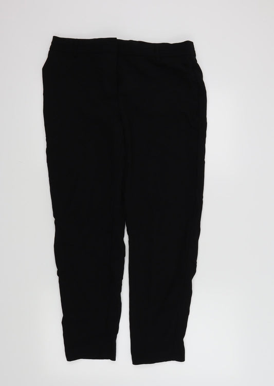 Mango Womens Black   Trousers  Size L L29 in