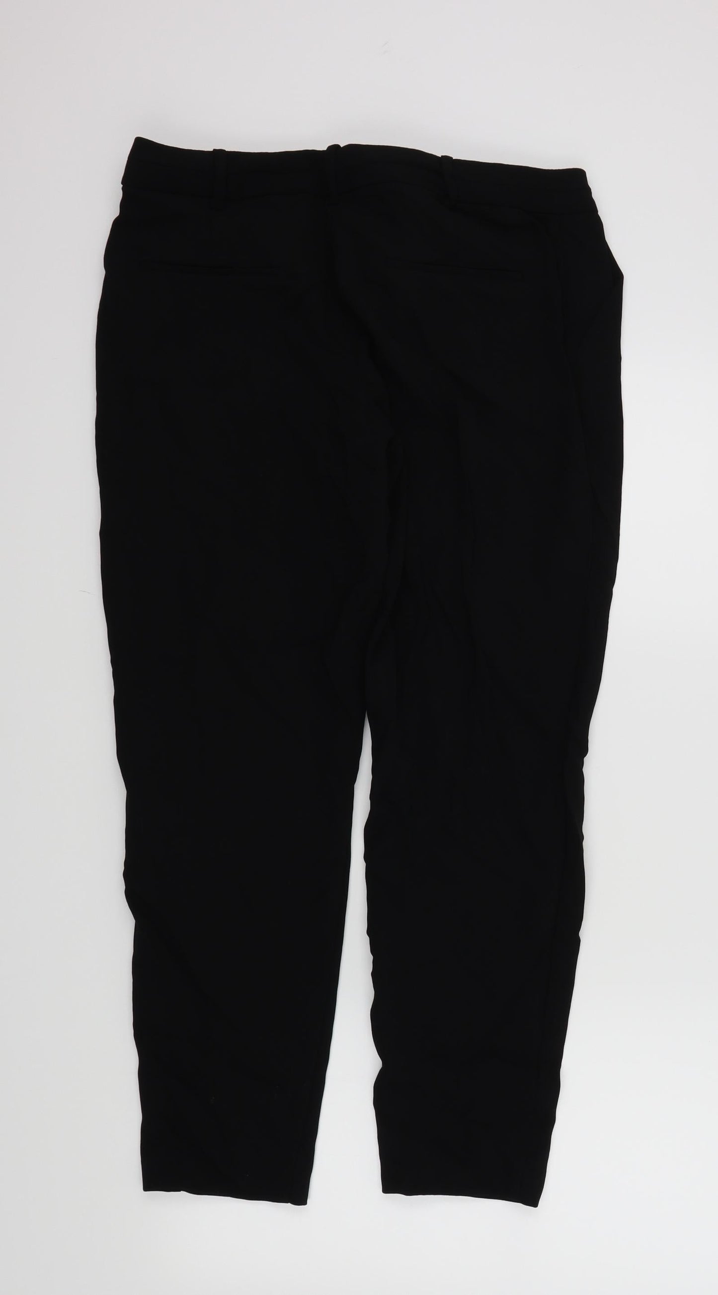 Mango Womens Black   Trousers  Size L L29 in