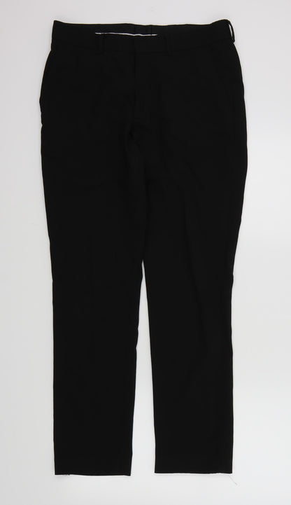 New Look Mens Black   Trousers  Size 32 L32 in