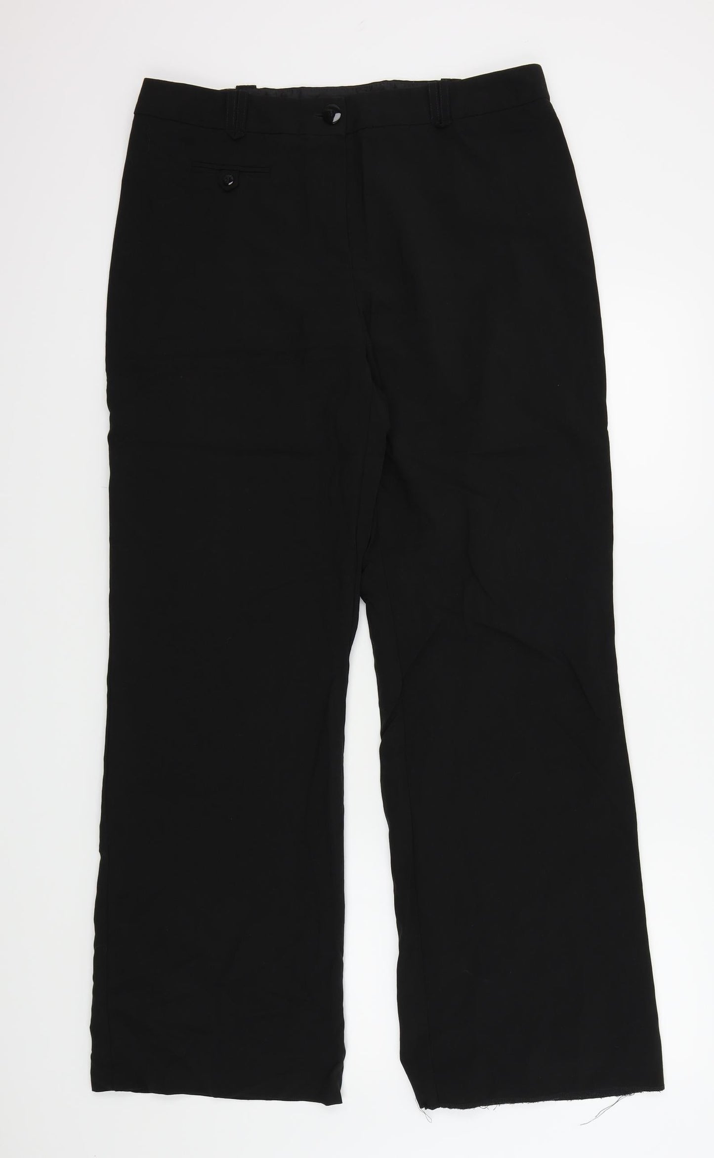 debanams Womens Black   Sweatpants Trousers Size 14 L30 in