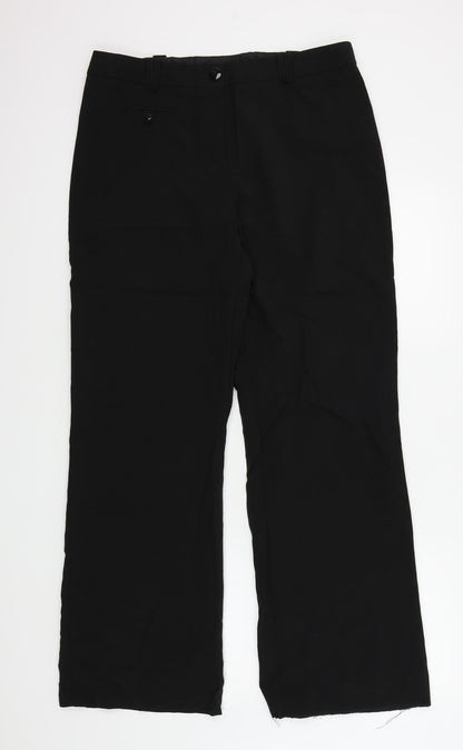 debanams Womens Black   Sweatpants Trousers Size 14 L30 in