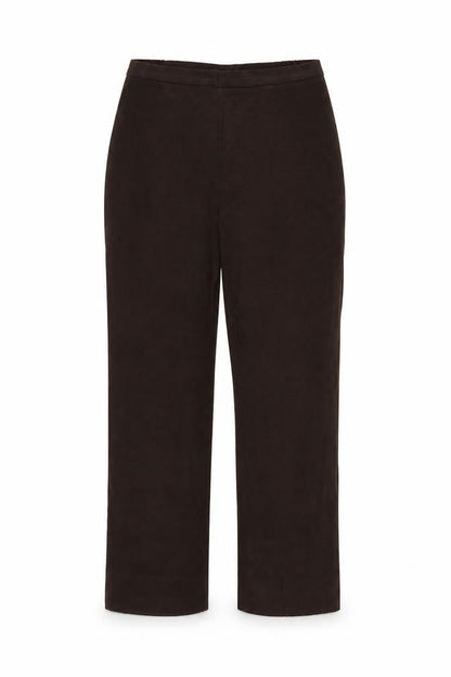 Womens UK Size 20 in EWM Regular Fit  Brown Trousers