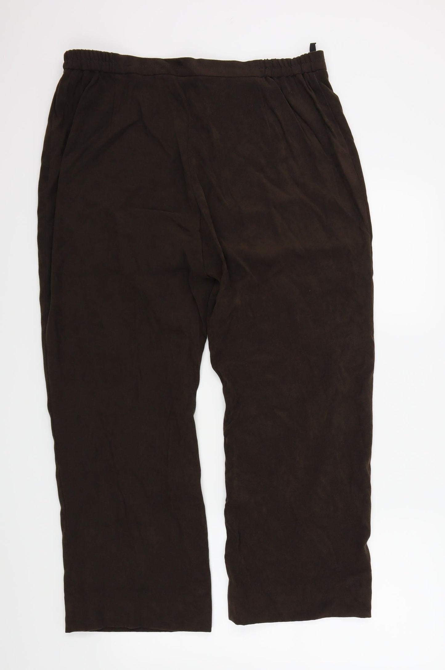 EWM Womens Brown   Trousers  Size 20 in L30 in