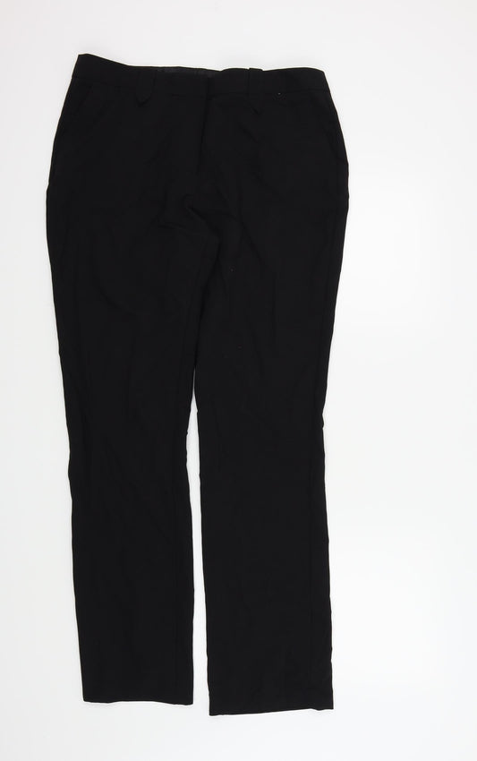 F&F Womens Black   Trousers  Size 14 L30 in