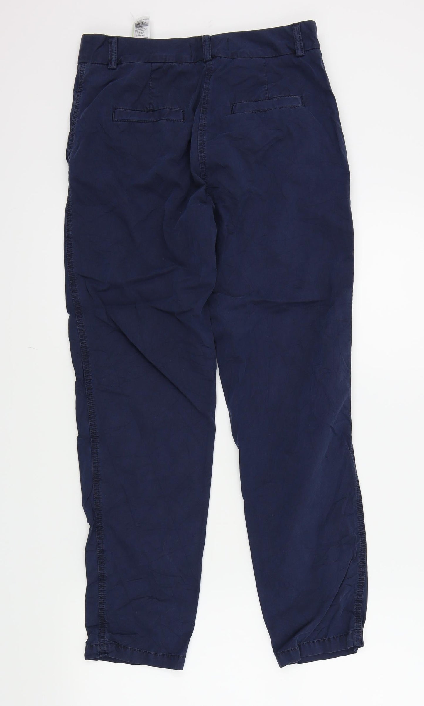 Womens UK Size 8 M&S Regular Fit  Blue Trousers