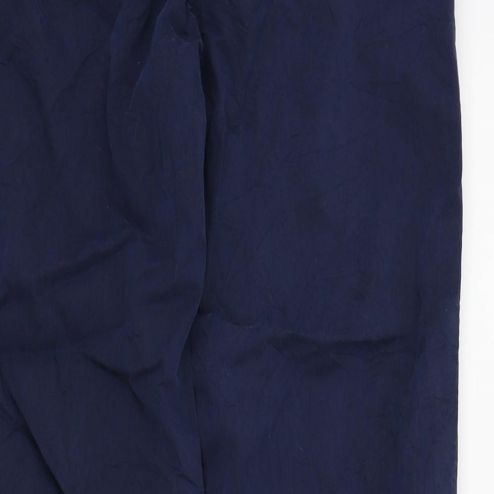 Womens UK Size 8 M&S Regular Fit  Blue Trousers