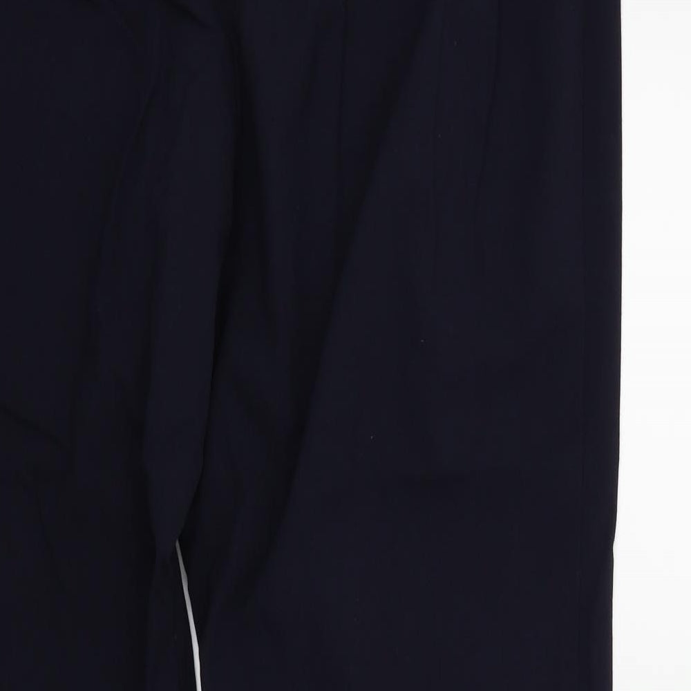 M&S Womens Blue   Sweatpants Trousers Size 16 L27 in