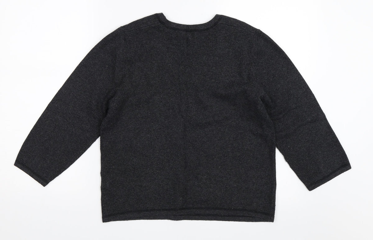 Back view of Mexx women’s grey jumper, size XL
