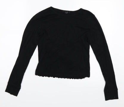 FOREVER 21 Womens Black   Basic T-Shirt Size L