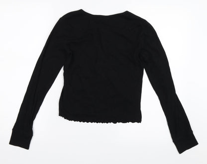 FOREVER 21 Womens Black   Basic T-Shirt Size L