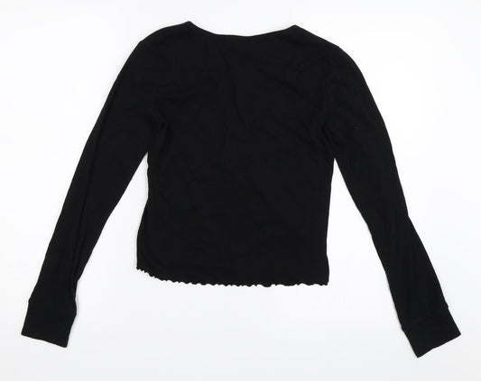 FOREVER 21 Womens Black   Basic T-Shirt Size L