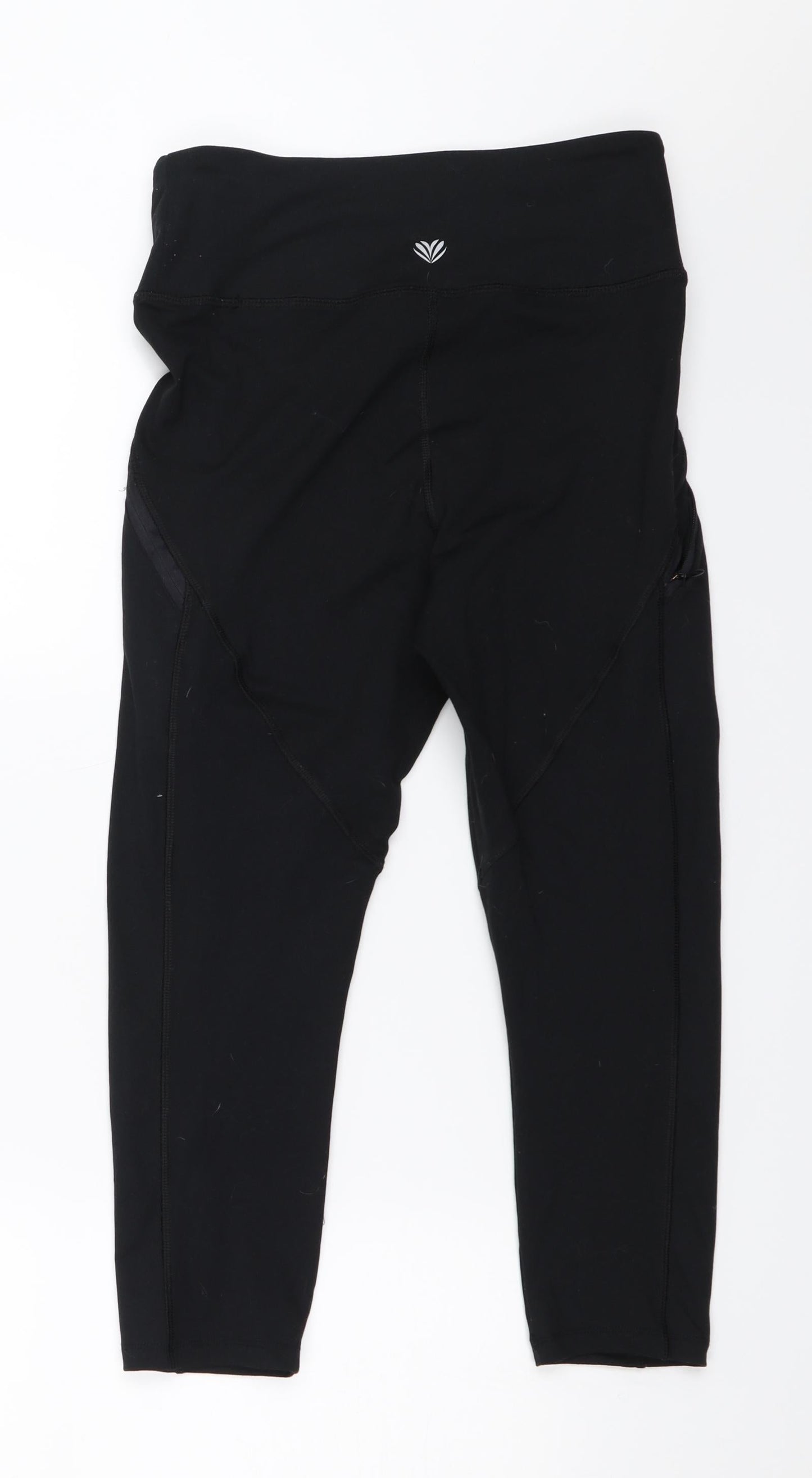 FOREVER 21 Womens Black   Cropped Leggings Size S L21 in