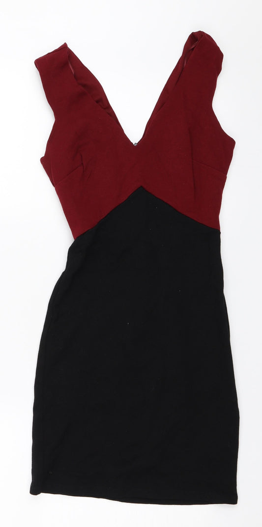 New Look Womens Red   Bodycon  Size 6