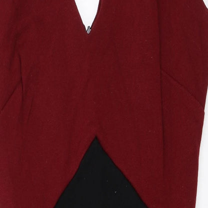 New Look Womens Red   Bodycon  Size 6
