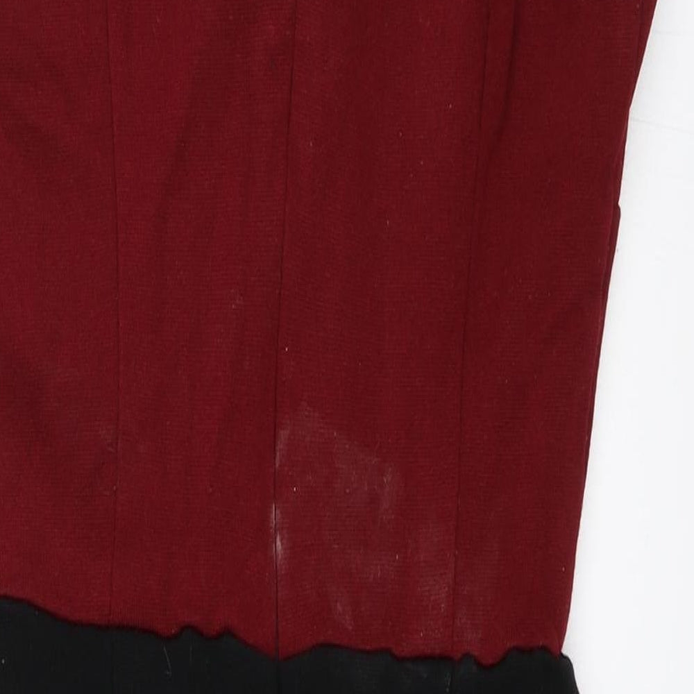 New Look Womens Red   Bodycon  Size 6