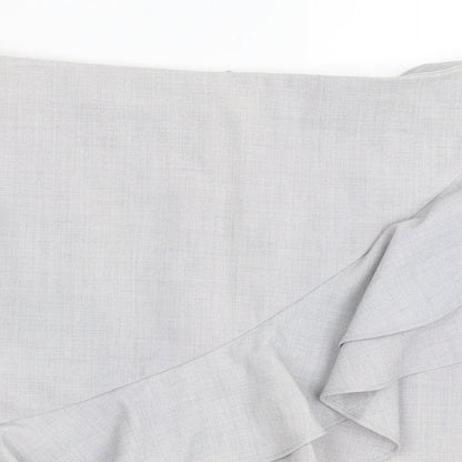 New Look Womens Grey   Mini Skirt Size 10