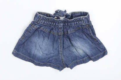Young Dimension Girls Blue  Denim Cropped Jeans Size 12-18 Months