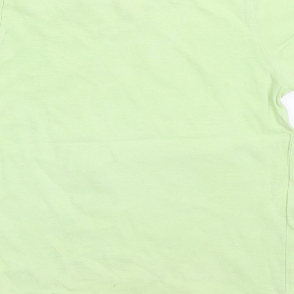 H&M Girls Green   Basic T-Shirt Size 12-18 Months