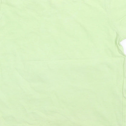 H&M Girls Green   Basic T-Shirt Size 12-18 Months