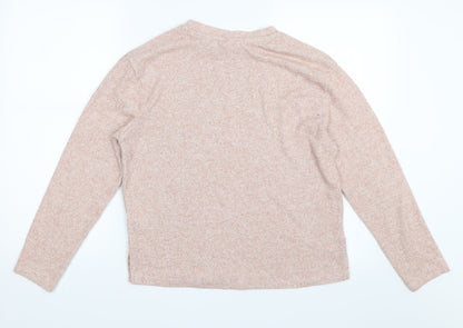 Back view of H&M women’s pink jumper, size XS