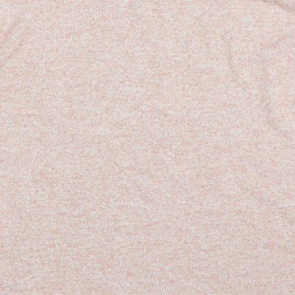 Brand and care label for H&M women’s pink jumper, size XS