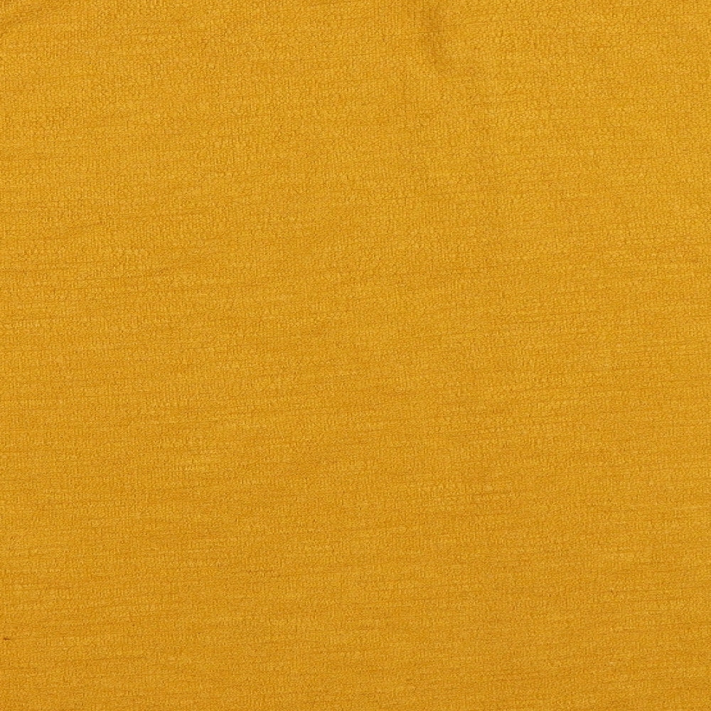 Brand and care label for H&M women’s yellow jumper, size M