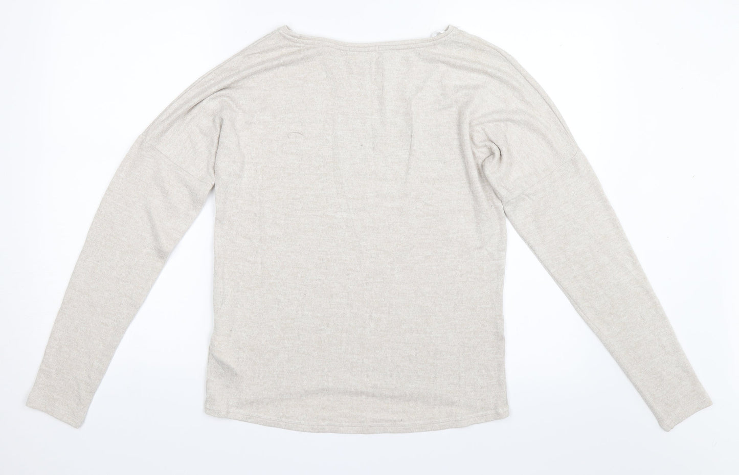H&M Girls Beige   Pullover Jumper Size 14 Years