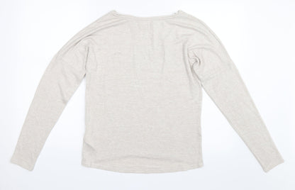 H&M Girls Beige   Pullover Jumper Size 14 Years