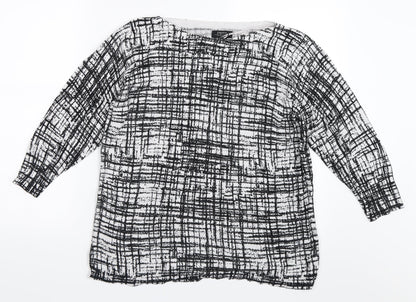 Papaya Womens Black   Pullover Jumper Size 16