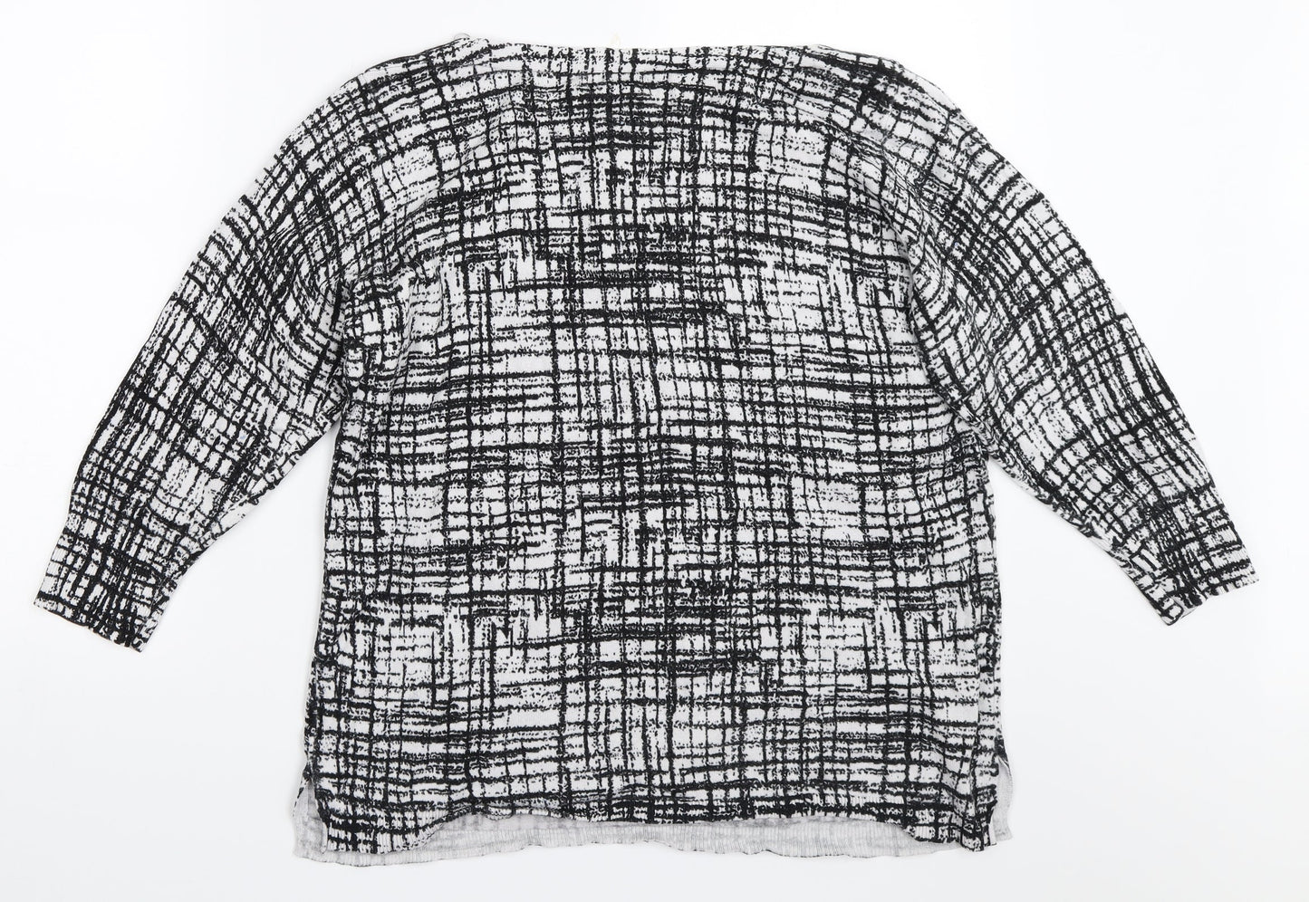 Papaya Womens Black   Pullover Jumper Size 16