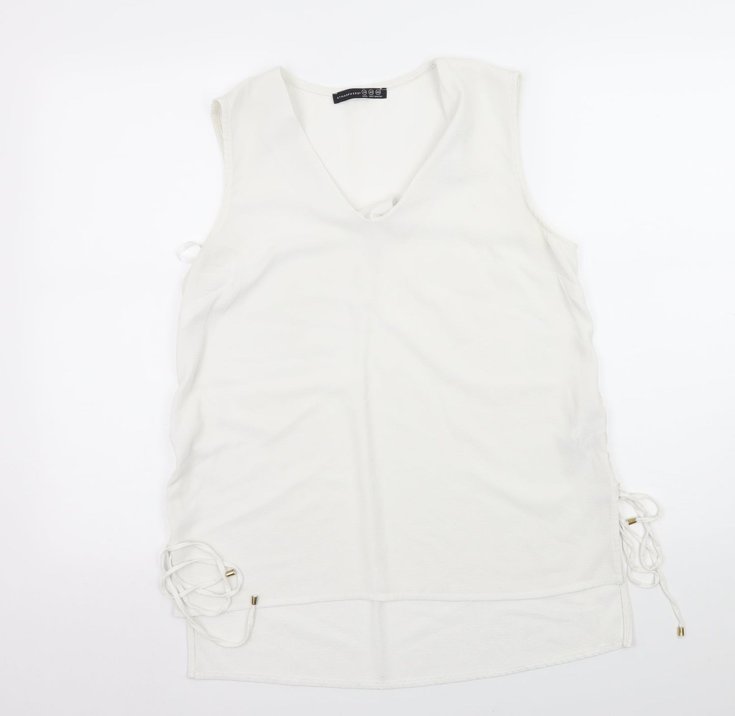 Atmosphere Womens White   Basic Blouse Size 14