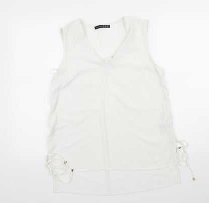 Atmosphere Womens White   Basic Blouse Size 14