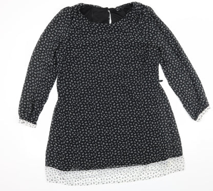 Atmosphere Womens Black  Chiffon A-Line  Size 16