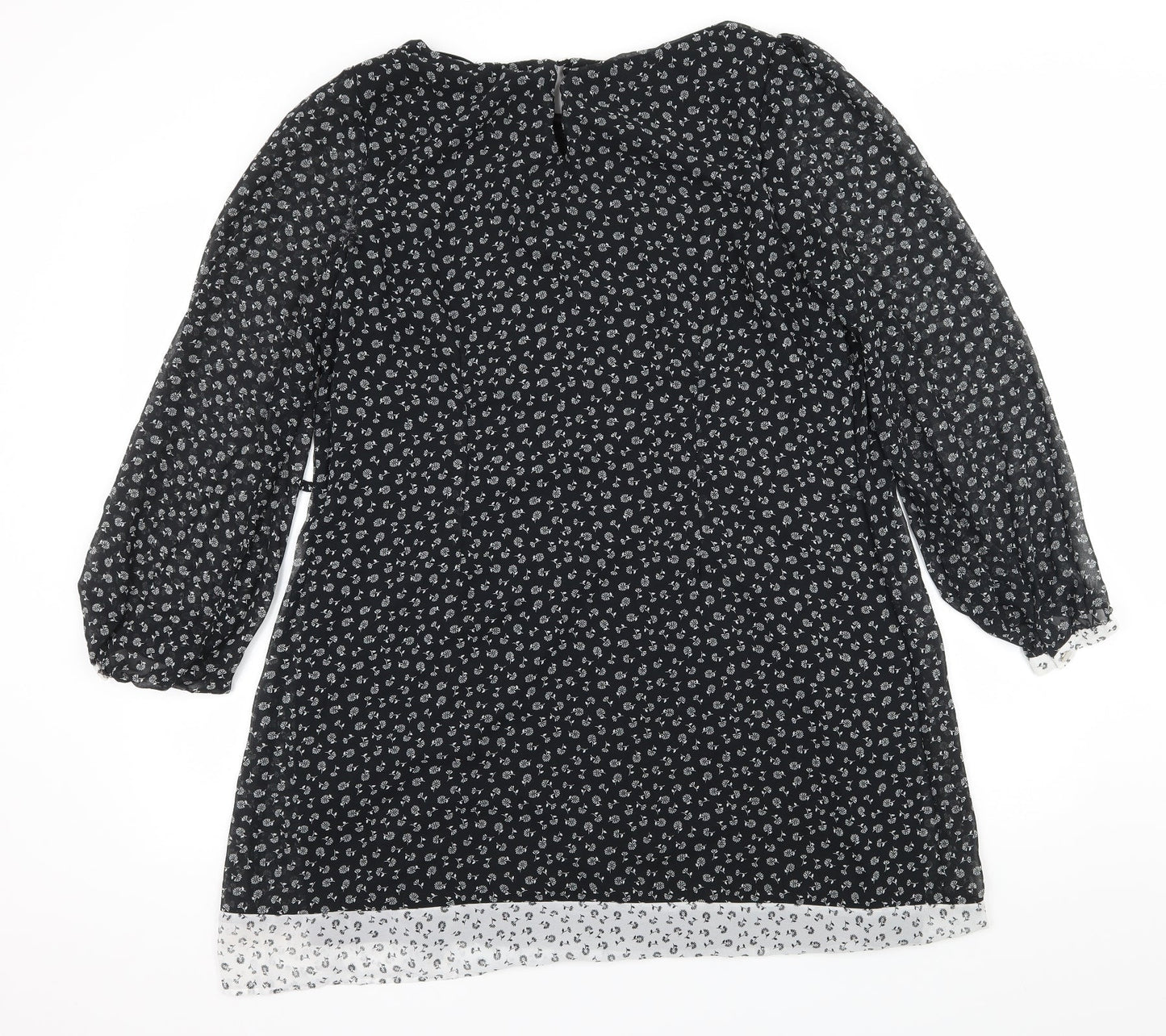 Atmosphere Womens Black  Chiffon A-Line  Size 16