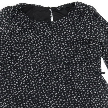 Atmosphere Womens Black  Chiffon A-Line  Size 16