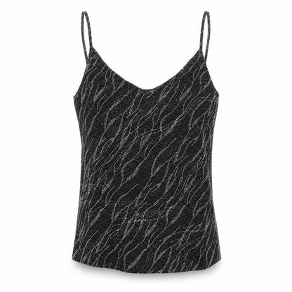 F& Womens Black  Jersey Basic Tank Size 14