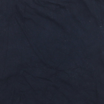 Rebel Boys Blue  Jersey Basic T-Shirt Size 6-7 Years  - Have a cool yule!