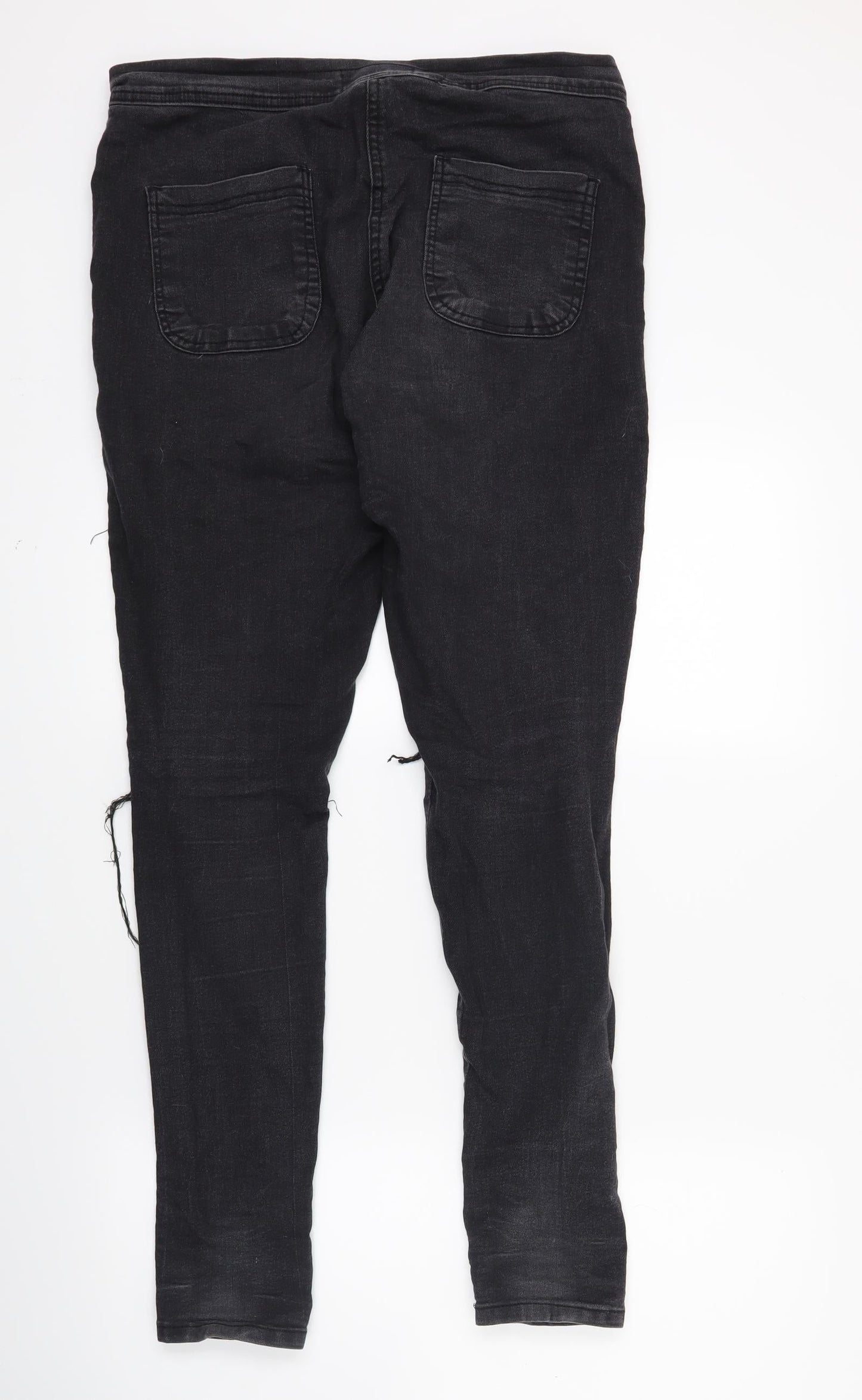 CJ Jeans Womens Black  Denim Skinny Jeans Size 8 L27 in