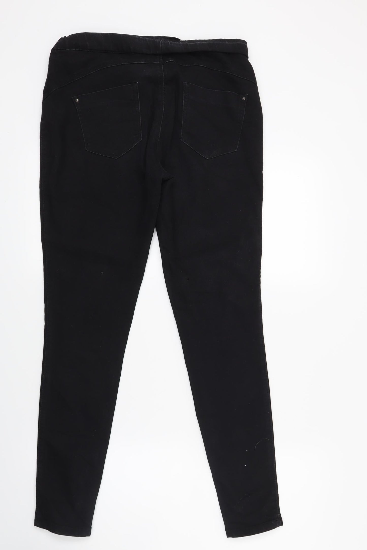 Primark Womens Black  Denim Jegging Jeans Size 10 L26 in