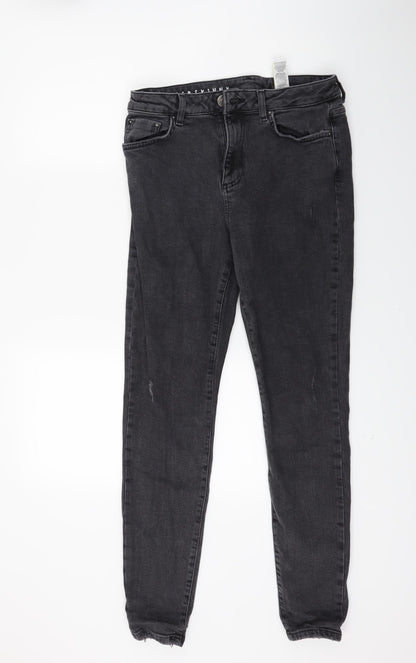 Womens UK Size 12 Marks and Spencer Regular Fit Skinny Black Jeans