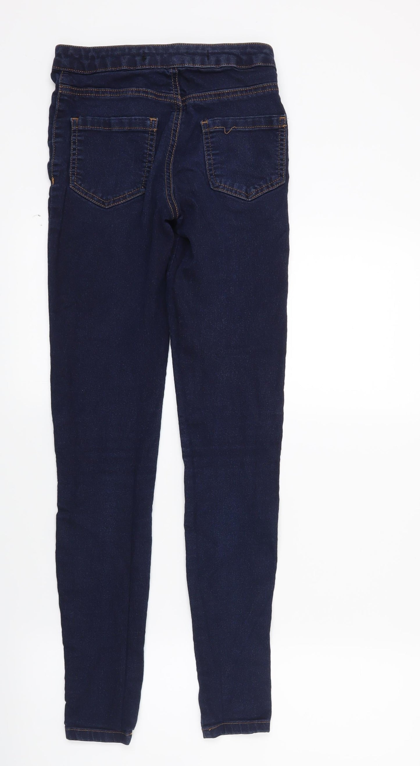 Primark Womens Blue  Denim Skinny Jeans Size 6 L27 in