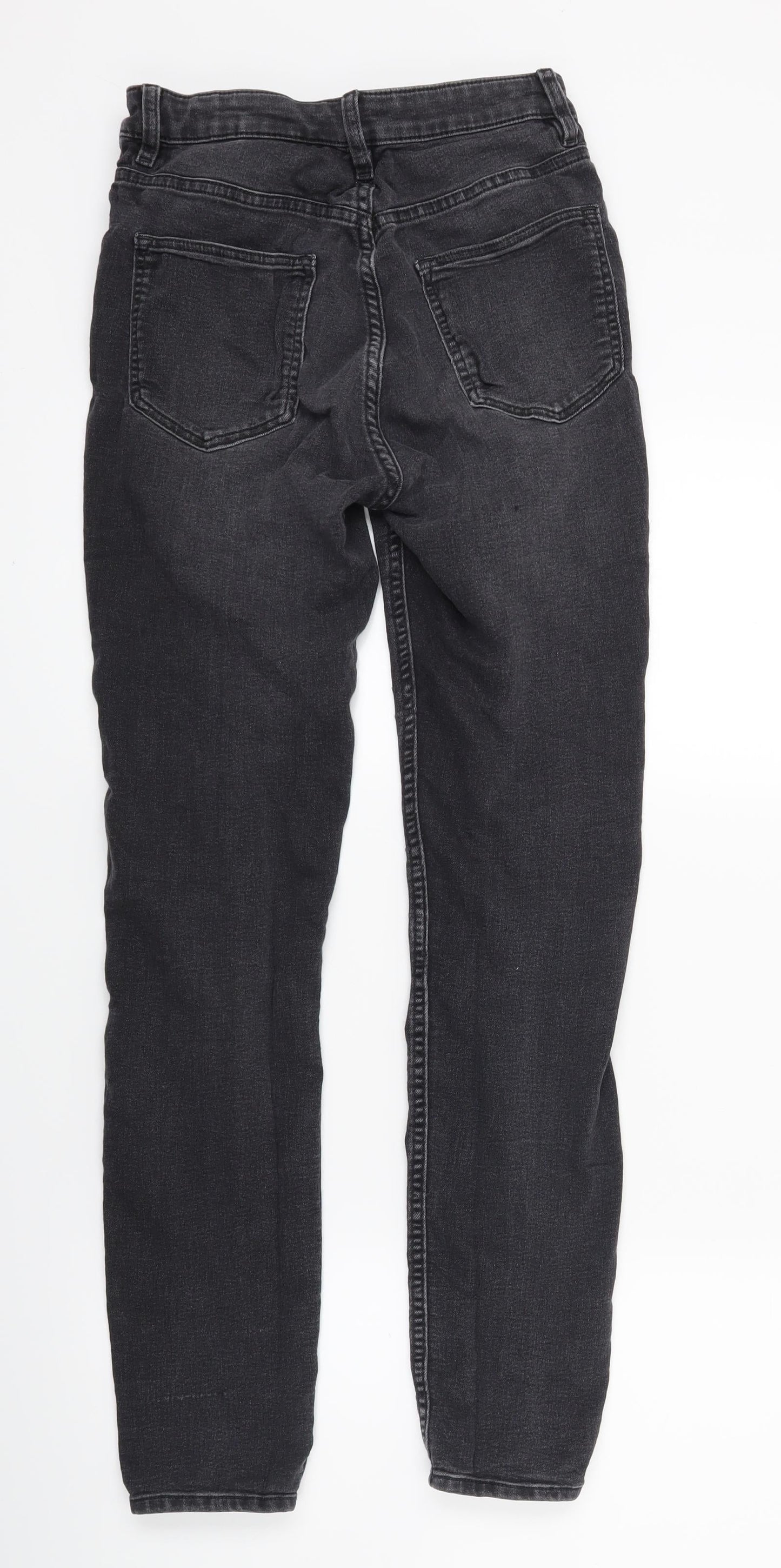 Womens UK Size 6 Divided Regular Fit Skinny Black Jeans