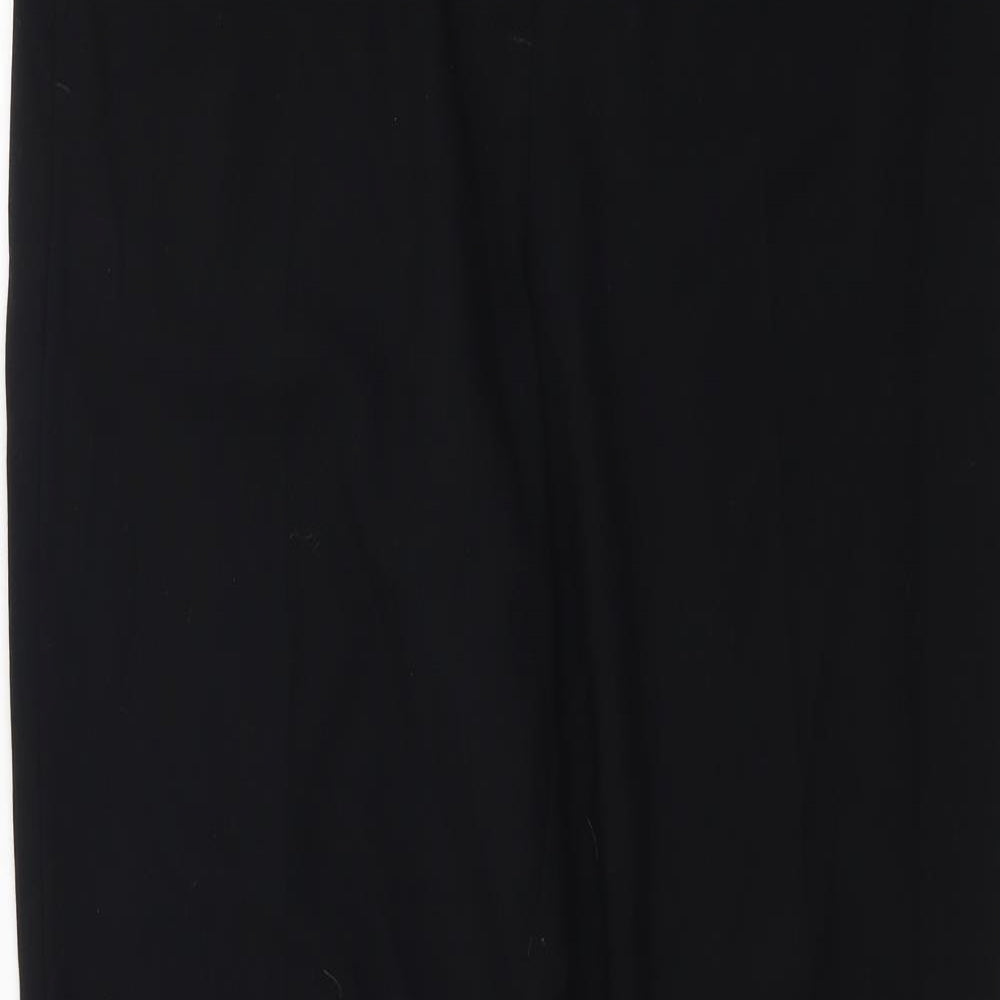 Womens UK Size 14 Marks and Spencer Regular Fit  Black Trousers