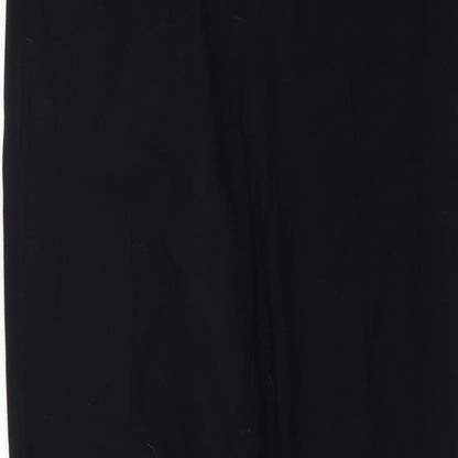 Womens UK Size 14 Marks and Spencer Regular Fit  Black Trousers