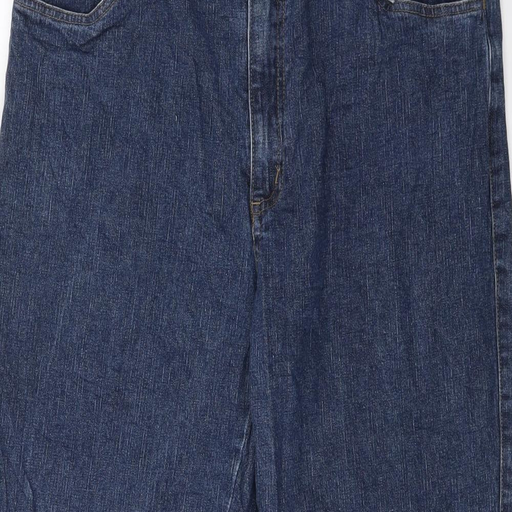 Departure Mens Blue  Denim Straight Jeans Size 32 in L27 in