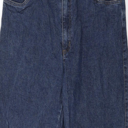 Departure Mens Blue  Denim Straight Jeans Size 32 in L27 in