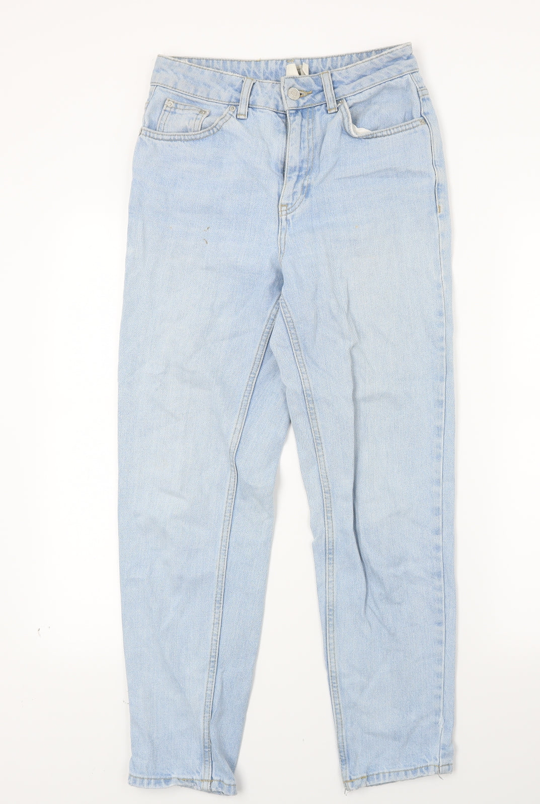 Topshop Womens Blue  Denim Skinny Jeans Size 26 L24 in